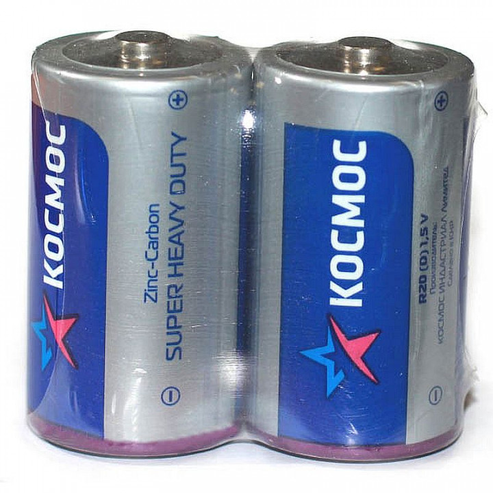 Батарейка КОСМОС R20  (2S) 1.5V