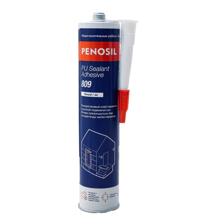 PENOSIL PU Sealant Adhesive 809 полиуритановый герметик-клей 280 мл белый