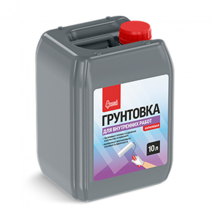 Грунтовка д/внутренних работ 10л СТАРАТЕЛИ