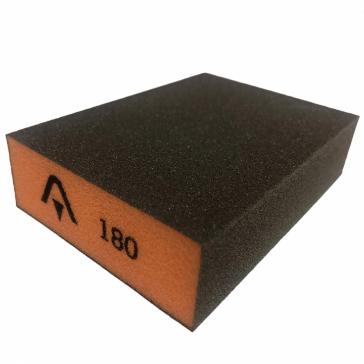Шлифовальный блок 98*69*25мм, 4-х сторонний Р180 /1018926825