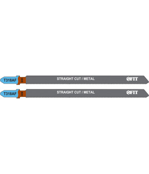 Полотно по металлу HCS фрезеров.волнистые зубья 132/106/1,2мм T318AF 40972