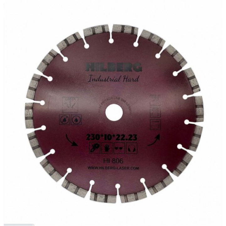Диск Hilberg Industrial Hard Laser 230*10*22,23mm HI806