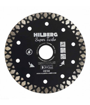 Диск алмазный Hilberg Super Turbo 125*22,23*10 HS102