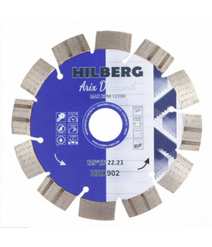Диск алмазный отрезной Arix Diamond 125*22.23*12 Hilberg HRX902