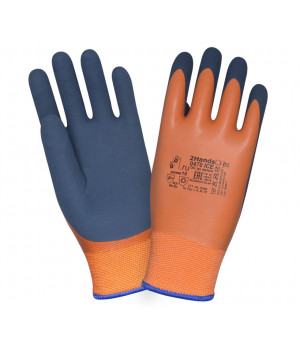 Перчатки утепленные 2Hands 0470 ICE p-p 10 акрил 7G/двойное покрытие латексом 0470 ICE-10