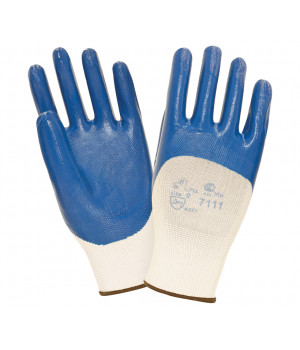 Перчатки 2Hands нейлоновые с нитриловым покрытием 7111-10