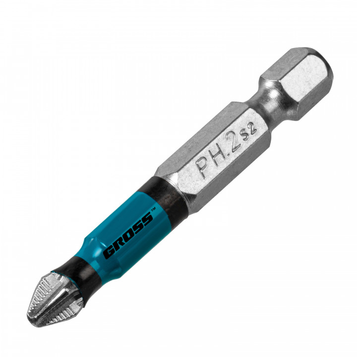 Бита PH2*50 сталь S2 Gross 11264
