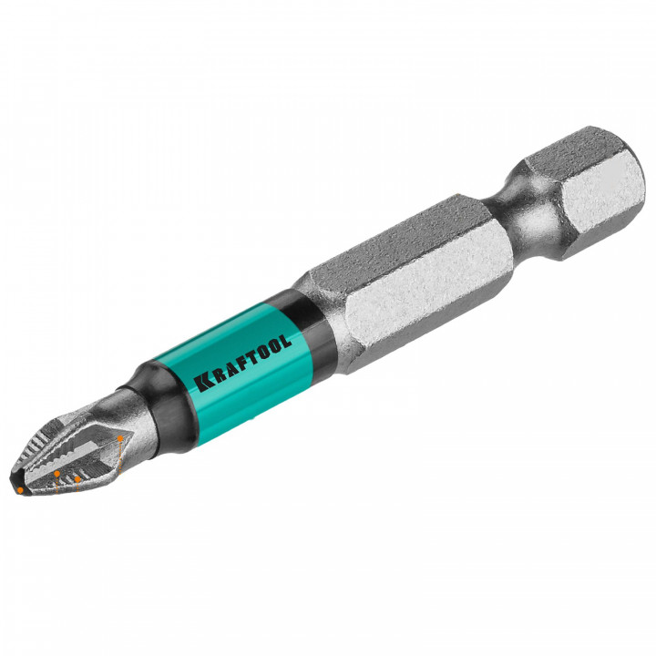 Бита PH2 50мм KRAFTOOL Optimum (26122-2-50-10)