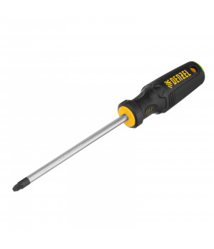 Отвертка PZ3*150мм CrV 3к рукоятка Denzel 12209