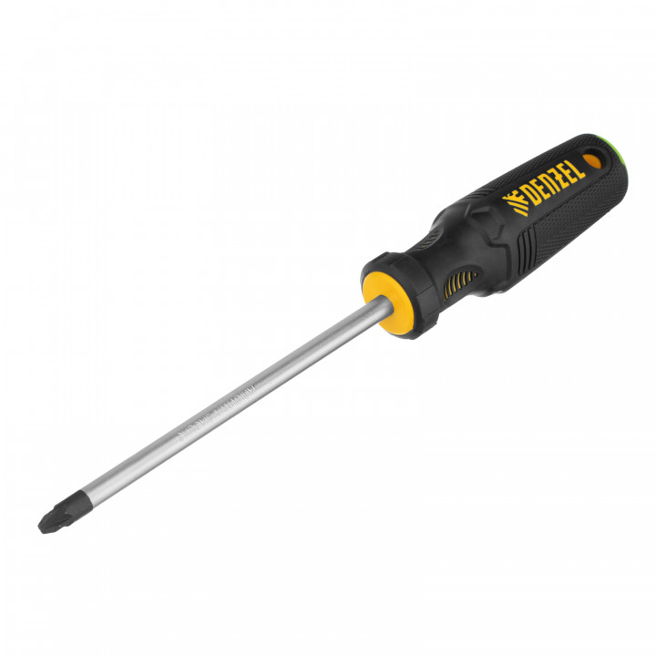 Отвертка PZ3*150мм CrV 3к рукоятка Denzel 12209