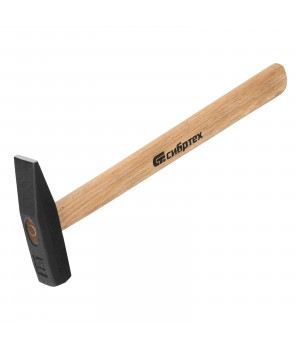 Молоток слесарный 300г квадрат.боек,деревян.ручка Сибртех 10214
