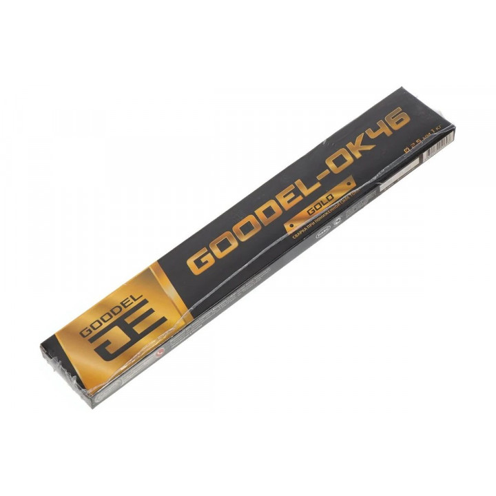 Электроды ОК-46 Cold 2,5х350мм GOODEL (1кг) золотые /0000253GC10 /794 806