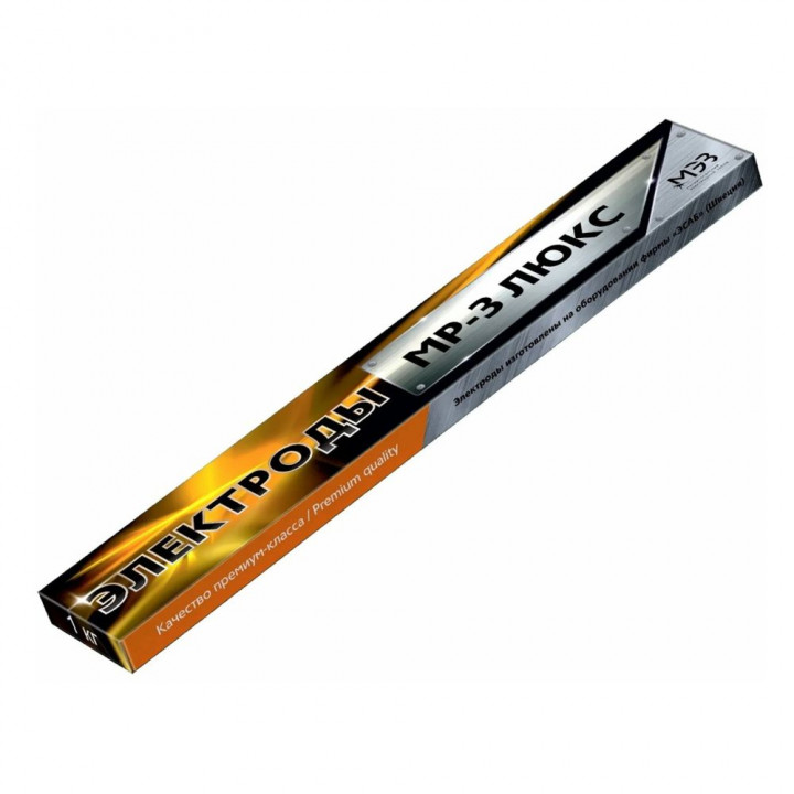 Электроды ЛЮКС МР-3 d=4 /МЭЗ (1 кг) 10