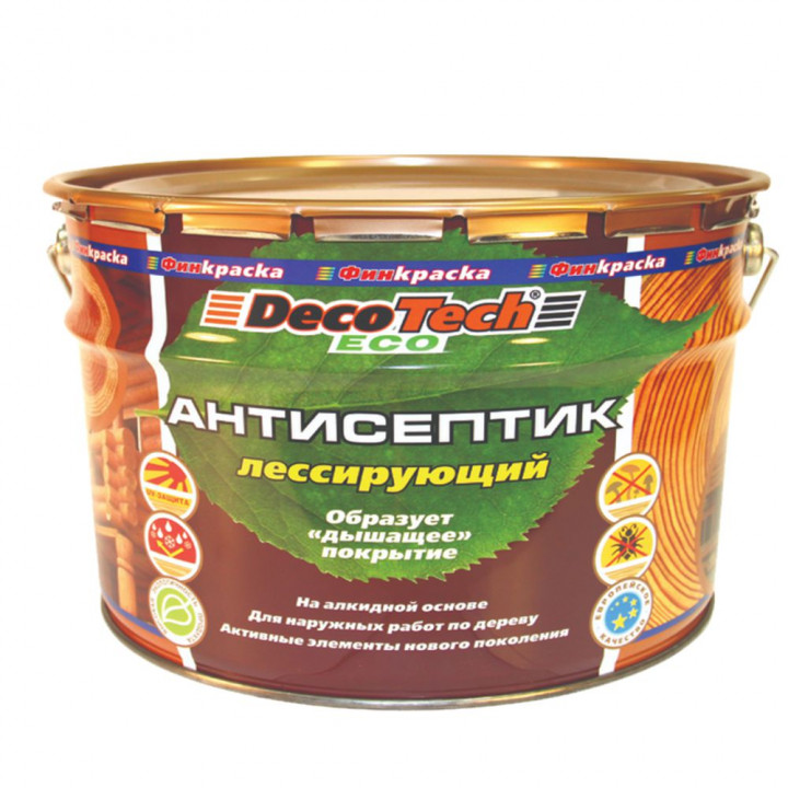 Антисептик Deco Tech ECO бесцветный 10л