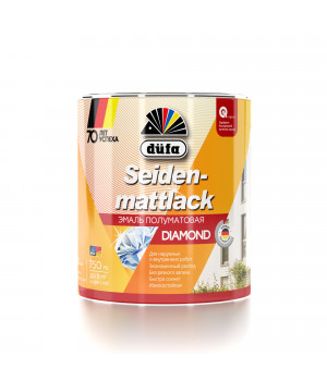 Эмаль Dufa SEIDENMATTLACK белая 750мл