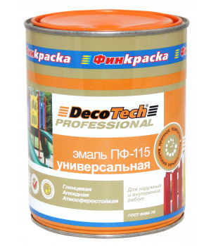 Краска ПФ-115 Deco Tech бежевая под RAL1001 0,9кг