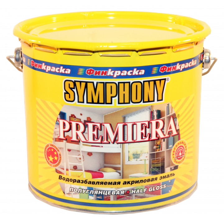 Краска SYMPHONY премьера С в/э п/гл 2,7л