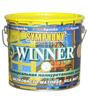 Краска SYMPHONY виннер А шелк/матов 2,7л