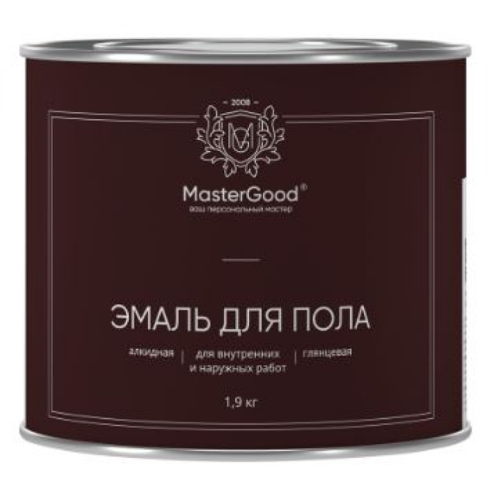 Эмаль для пола MG желто-коричневая 1,9кг