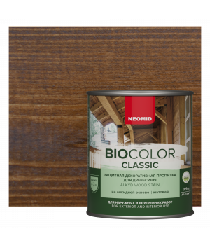 Неомид BioColor Classic орех 0,9л