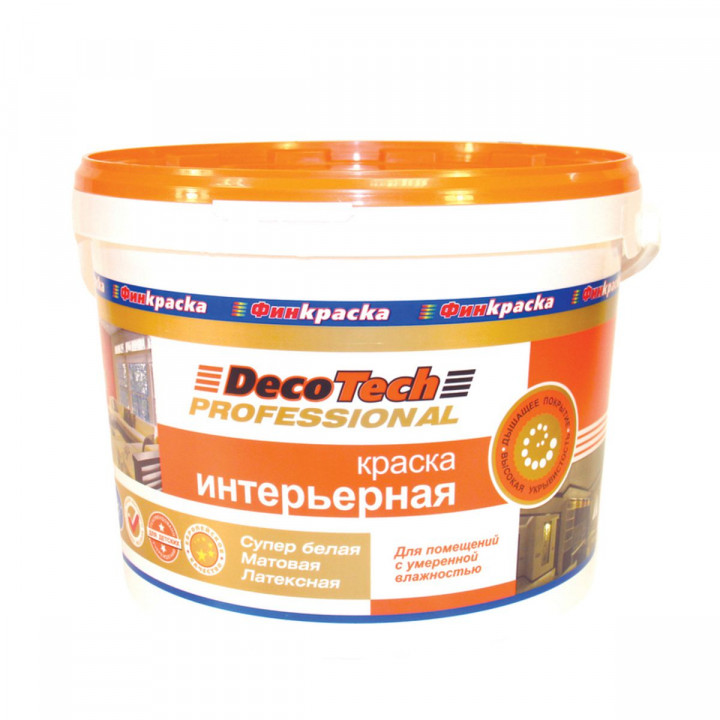 Краска Deco Tech интерьерная в/э 10л