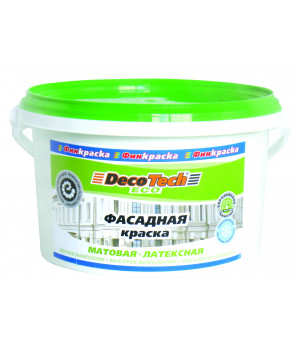 Краска Deco Tech Eco фасадная в/э 3кг