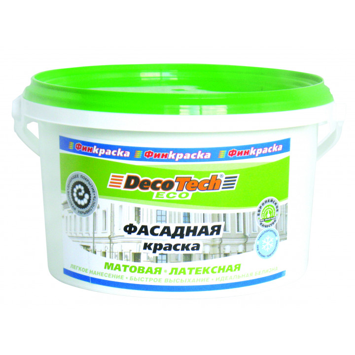 Краска Deco Tech Eco фасадная в/э 3кг