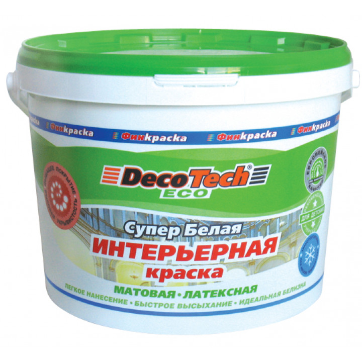 Краска Deco Tech Eco интерьерная в/э 3л