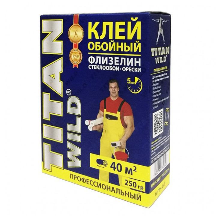 Клей TITAN Wild флиз 250 гр КАРТОН