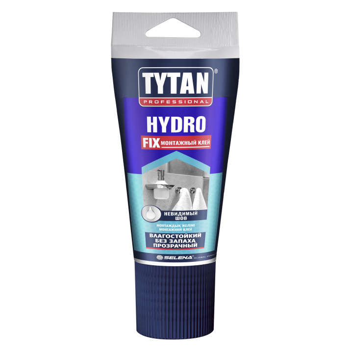 Клей TYTAN монтажный акрилатный прозрачный HYDRO FIX 150мл