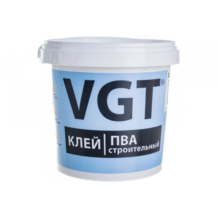 Клей ПВА строительный 1кг ВГТ