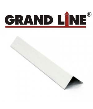 Уголок пристеночный 19*19 (3м) белый GrandLine