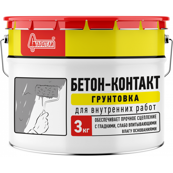 Грунтовка Старатели БЕТОН-КОНТАКТ 3кг