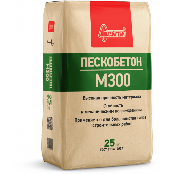 Пескобетон М300 СТАРАТЕЛИ 25кг