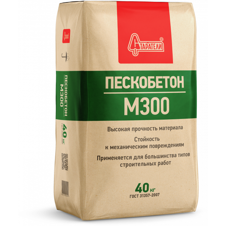 Пескобетон М300 СТАРАТЕЛИ 40кг