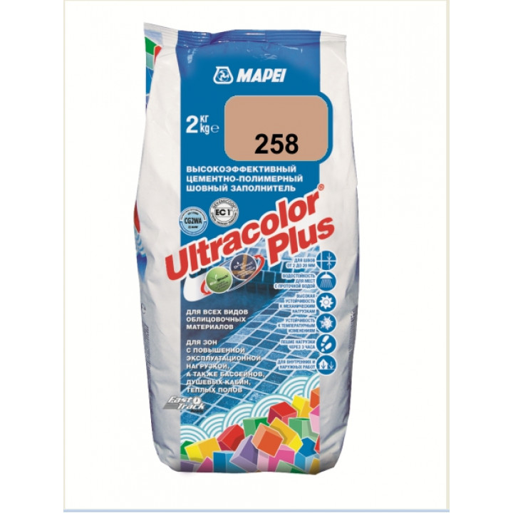 Затирка ULTRACOLOR PLUS 258 бронзовый 2кг