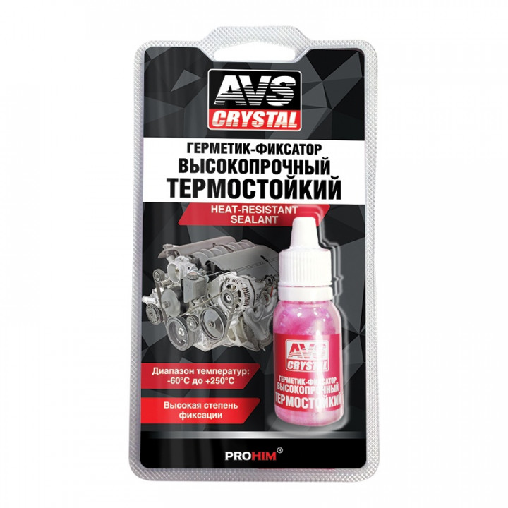 Герметик-фиксатор (анаэробный) высокотерпературный 6мл. AVS AVK-131