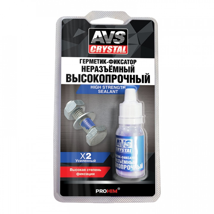 Герметик-фиксатор (анаэробный) высокопрочный 6мл. AVS AVK-133