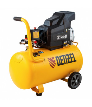 Компрессор воздушный DK1500/50, Х-PRO 1.5 кВт, 230 л/мин, 50 л Denzel
