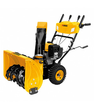 Бензиновая снегоуборочная машина SBM 610S PRO, 212 cc, электростартер, фара, обогрев Denzel