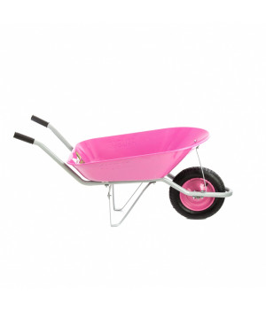 Тачка садовая, грузоподъемность 160 кг, объем 78 л, Pink Line Palisad