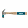 Молоток-гвоздодер, 450 г, угол 45, магнит, обрезиненная рукоятка American hickory GROSS